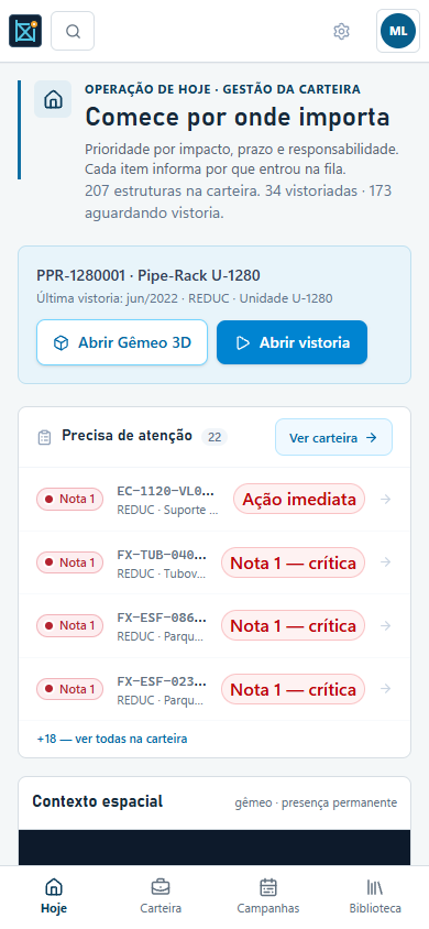 Prioridades no mobile